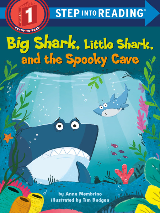 Cover image for Big Shark, Little Shark, and the Spooky Cave